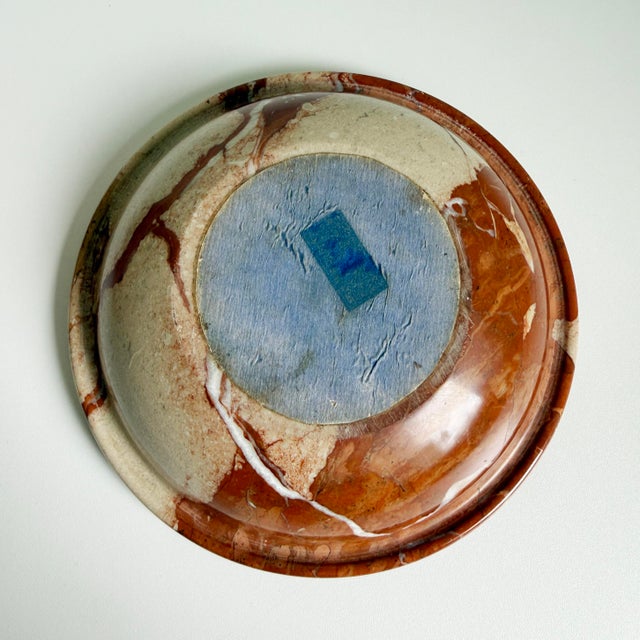 1970s Fratelli Mannelli Italian Marble Bowls - A Set of 2 For Sale - Image 14 of 14