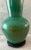Ceramic Large Vintage Teal Glazed Ceramic Table Lamp For Sale - Image 7 of 9