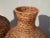 Pair of 42" Tall 1980's Mid Century Modern Rattan Wicker Vases For Sale - Image 9 of 12