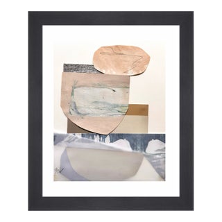 "Memorabilia 6" Original Mixed-Media Collage on Paper by Zac Woodiel For Sale