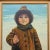 Realism Oil Portrait Painting of a Child in the Snow | Signed and Framed For Sale - Image 3 of 8