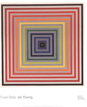 Frank Stella-Letter on the Blind II-2014 Poster
