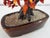 Black Vintage Chinese Polished Glass Leaves on Bonsai Tree For Sale - Image 8 of 11