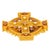 Antique Italian Etruscan Revival 22k Gold Brooch Rubies & Pearls Marchesini 1870 For Sale - Image 11 of 16
