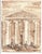Mid-Century Modern 1955 Marianna Van Rossen Hoogendyk Classical Building Watercolor For Sale - Image 3 of 3