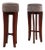 Set of Mid-Century High Stools attributed to Melchiorre Bega, 1950s For Sale