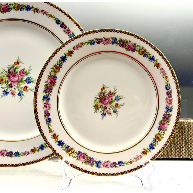 French French Limoges Raynaud Plates - Set of 3 For Sale - Image 3 of 11