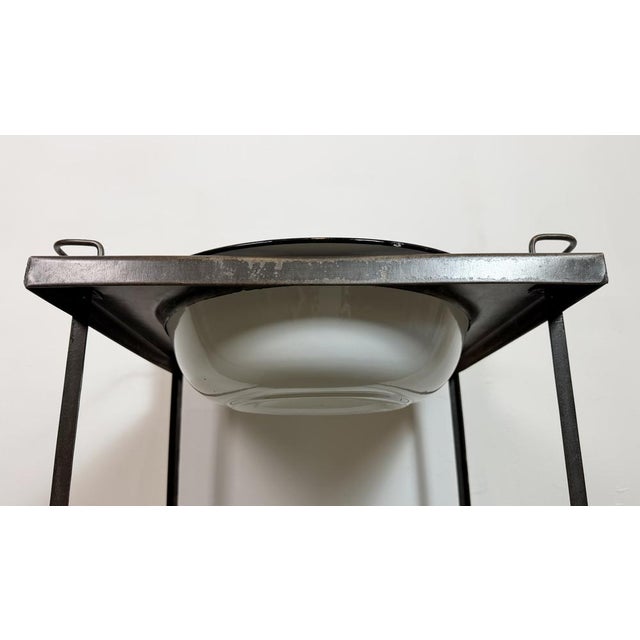 Vintage Industrial Hospital Wash Basin, 1960s For Sale - Image 12 of 17