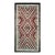1920s Antique Artistic Tribal Geometric Flatweave Native American Navajo Rug For Sale
