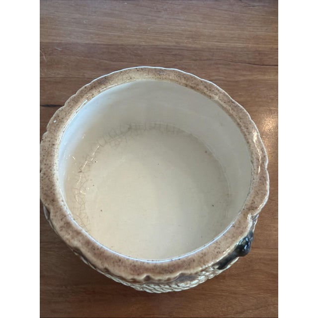 Vintage Coastal Ceramic Seabird Trinket Boxes Pelican & Seagull Nautical Decor For Sale In Los Angeles - Image 6 of 6