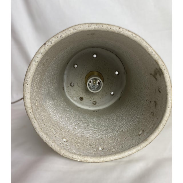 Pair of Late 20th Century Artisan Ceramic Pendant Lights For Sale - Image 10 of 12