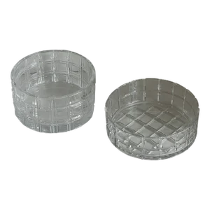 Waterford Tartan Pattern Crystal Bowls