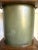 Mid 20th Century Traditional "Diplomat" Faux Bamboo and Green Metal Wastebasket by Brandt For Sale - Image 5 of 12