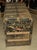 Antique Large Metal & Wood Steamer Trunk For Sale - Image 4 of 12