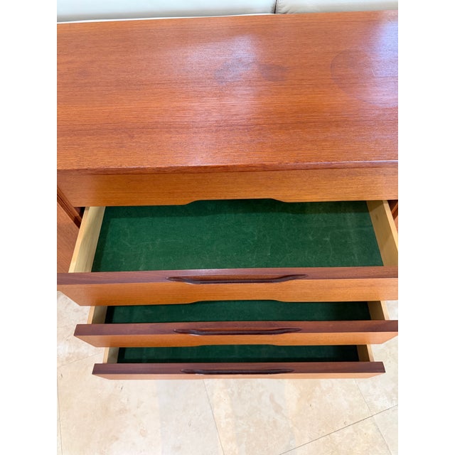 Alf Aarseth for Gustav Bahus Mid-Century Norwegian Teak Sideboard Credenza For Sale - Image 9 of 12