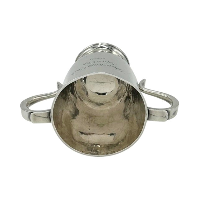 Antique Ranelagh Club Open Cup 1909 Sterling Silver Trophy For Sale - Image 4 of 9