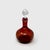Victorian Antique Victorian Amberina Glass Coinspot Cruet Applied Handle Polished Pontil For Sale - Image 3 of 8