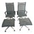 Setu Lounge Chairs and Ottomans Set - 4 Pieces For Sale