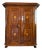 Baroque Hall Cabinet in Marquetry For Sale