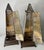 Late 20th Century Pair of Antique Mirrored Obelisks For Sale - Image 5 of 12