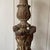 Antique Italian Ecclastical Church Pricket Candlestick with Carved Acanthus and Cherubs, 1780 For Sale - Image 3 of 11