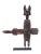 Dogon Attic Lock, 1800s For Sale