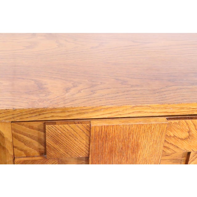 Brutalist Lane Staccato Block Front Nine Drawer Dresser C. 1970's For Sale - Image 17 of 17