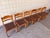 1960s Scandinavian Dining Chairs in Pine, 1960s, Set of 6 For Sale - Image 5 of 6