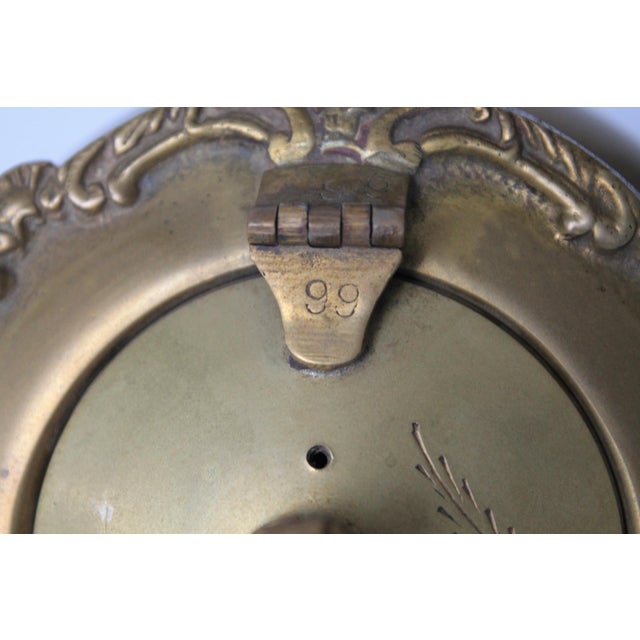 Vintage Middle Eastern Etched Brass Teapot For Sale - Image 13 of 14