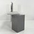 Glass Dione Dressing Table by Antonia Astori for Driade, 1980s For Sale - Image 7 of 11