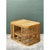 Vintage Rattan Stacked Rattan Coffee Table For Sale - Image 12 of 12