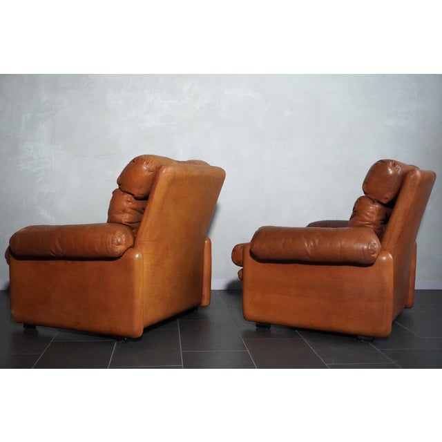 C&B Italia Coronado Chairs by Afra and Tobia Scarpa for C&B, 1968, Set of 2 For Sale - Image 4 of 18