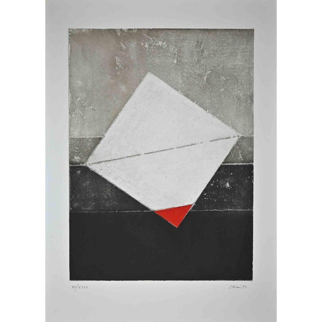 Abstract Composition is an original etching realized in the 1960s by Eugenio Carmi (Genoa, February 17, 1920 - Lugano,...