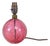 Vintage Pink Bullicante Murano Glass Table Lamp by Archimede Seguso, 1960s For Sale