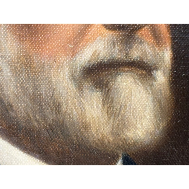 1950s Oil Painting Portrait of General Robert E. Lee Military Commander of the Army of Northern Virginia After John Adams Elder For Sale - Image 5 of 18