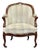 Napoleon III Style Mahogany Bergère Chair, 1800s For Sale