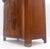 French Art Nouveau Deco Walnut & Burl Wood 78" Tall Cupboard China Cabinet MINT For Sale - Image 9 of 13