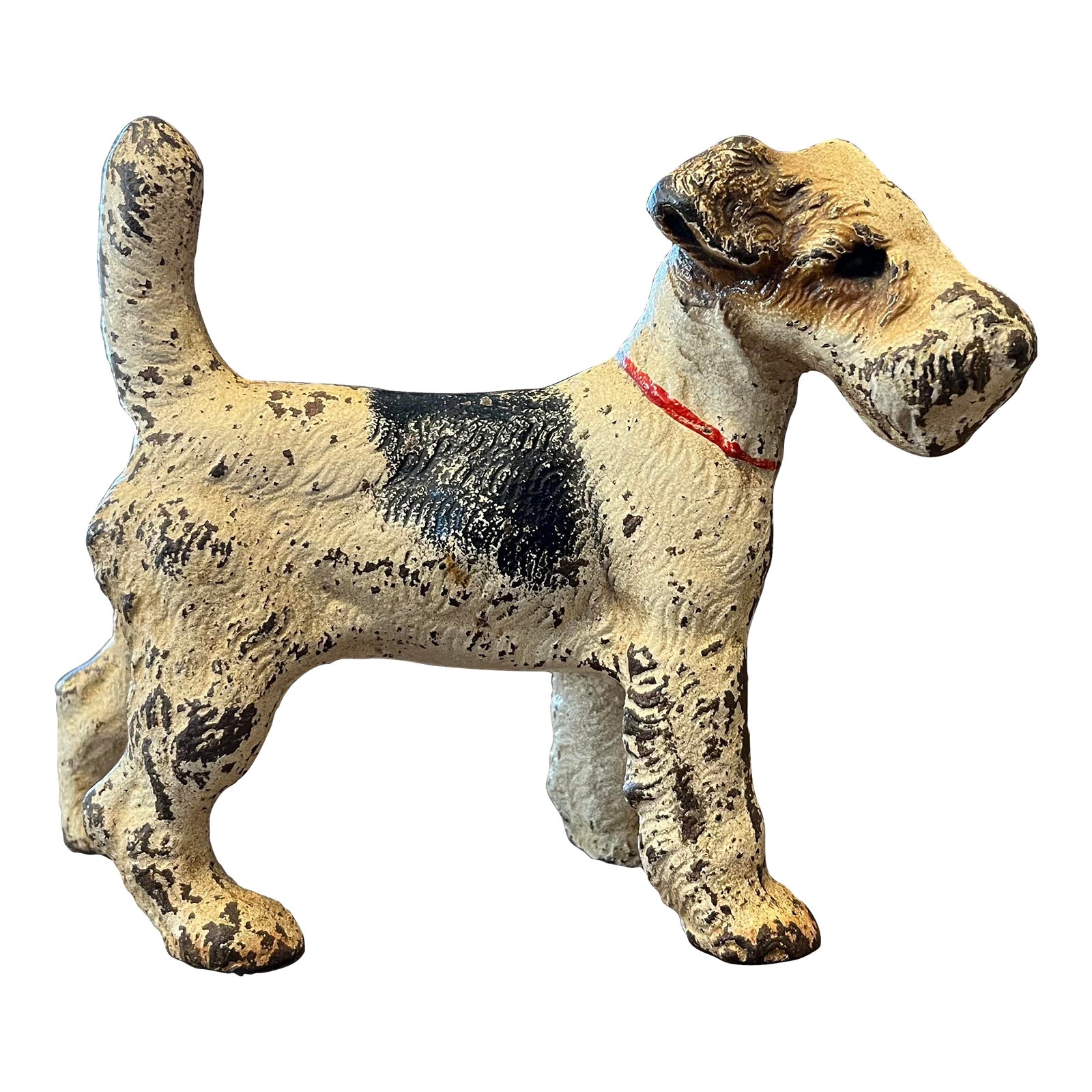 1920s Cast Iron Hubley Terrier Doorstop Chairish