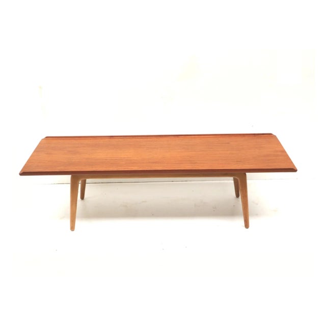 Bovenkamp Large Vintage Coffee Table by Arnold Madsen & Henry Schubell for Bovenkamp, 1960s For Sale - Image 4 of 7