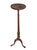 Victorian 1970s Mid Century Mahogany Pedestal Drink/ Plant Stand For Sale - Image 3 of 10