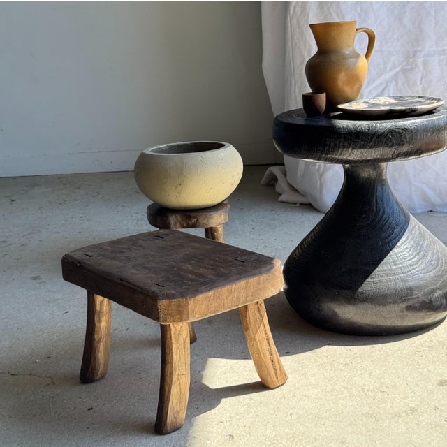 Small Stool in Teak For Sale - Image 6 of 18