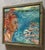 Wood Portrait of a Woman, Original Oil Painting, by Van Ness For Sale - Image 7 of 9