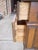 Wood Vintage 1960s Drexel Esperanto Poudre Pecan Wood Vanity With Lift-Up Mirror For Sale - Image 7 of 12