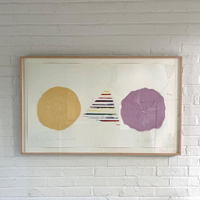 1970s Abstract "Pyramid Between Two Dry Lakes" Print by James Rosenquist For Sale - Image 9 of 10