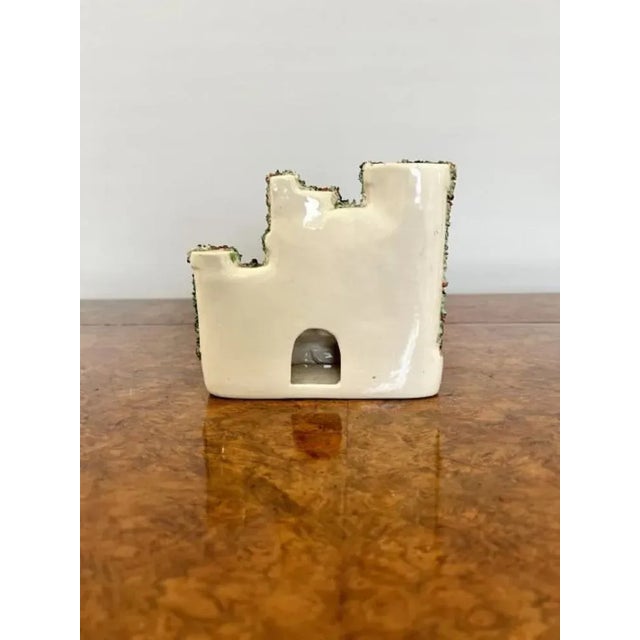 Late 19th Century Staffordshire Flat Back Castle, 1890s For Sale - Image 5 of 6