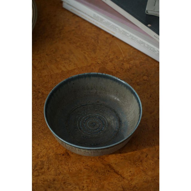 Mid-Century Danish Modern Ceramic Model 237 Bowl by Eva Staehr-Nielsen for Saxbo, 1940s For Sale - Image 14 of 18