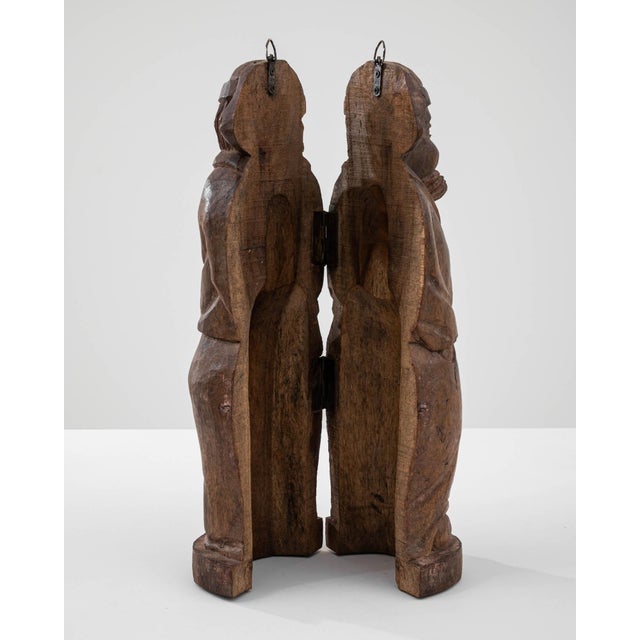 20th Century French Carved Wooden Man Decoration For Sale - Image 10 of 18