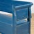 Blue Antique Pine Drop-Top Bench, 1900s For Sale - Image 8 of 12