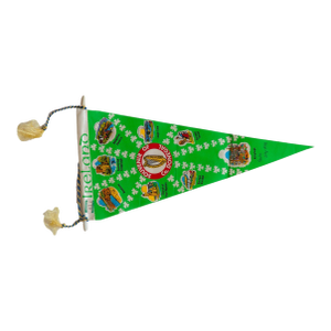 Vintage County Donegal Ireland Felt Flag Pennant