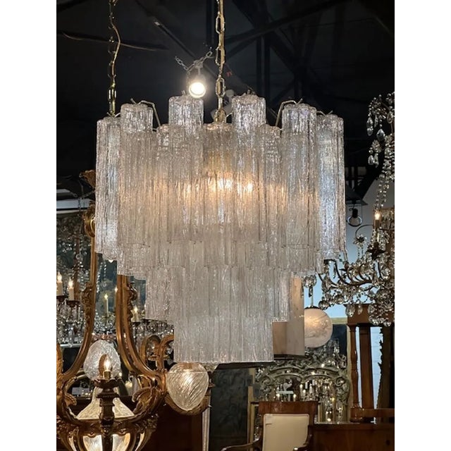 Murano Tronchi Chandelier For Sale - Image 4 of 5